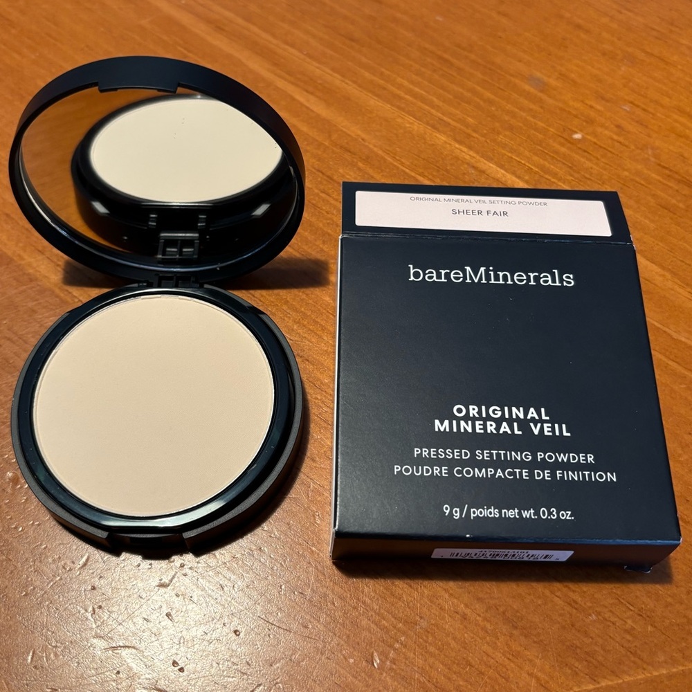 Bareminerals Original Mineral Veil Pressed Setting Powder Sheer Fair - Picture 4 of 16